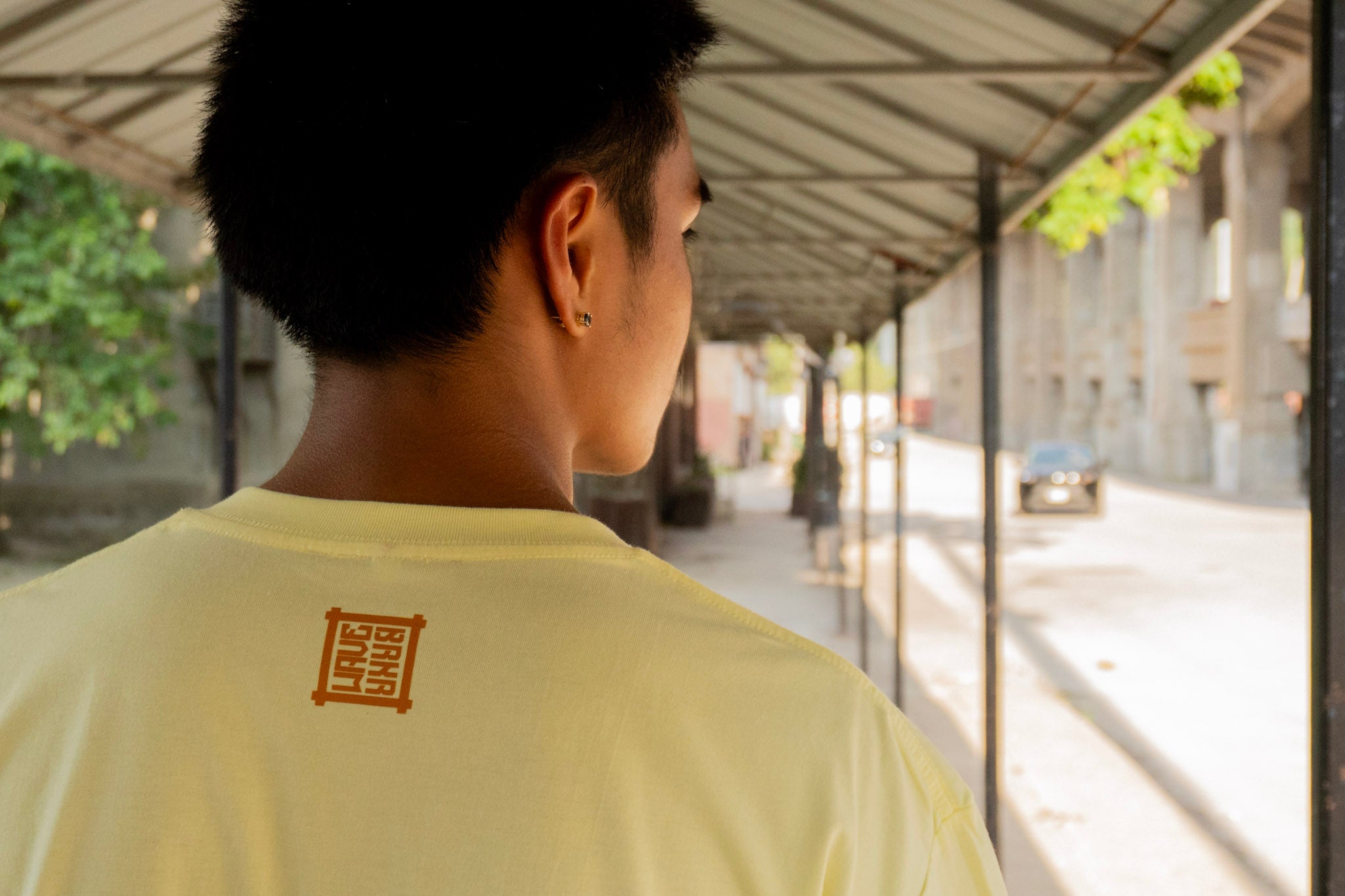 (CLEARANCE) Micronesian Made Yellow Cotton Tee