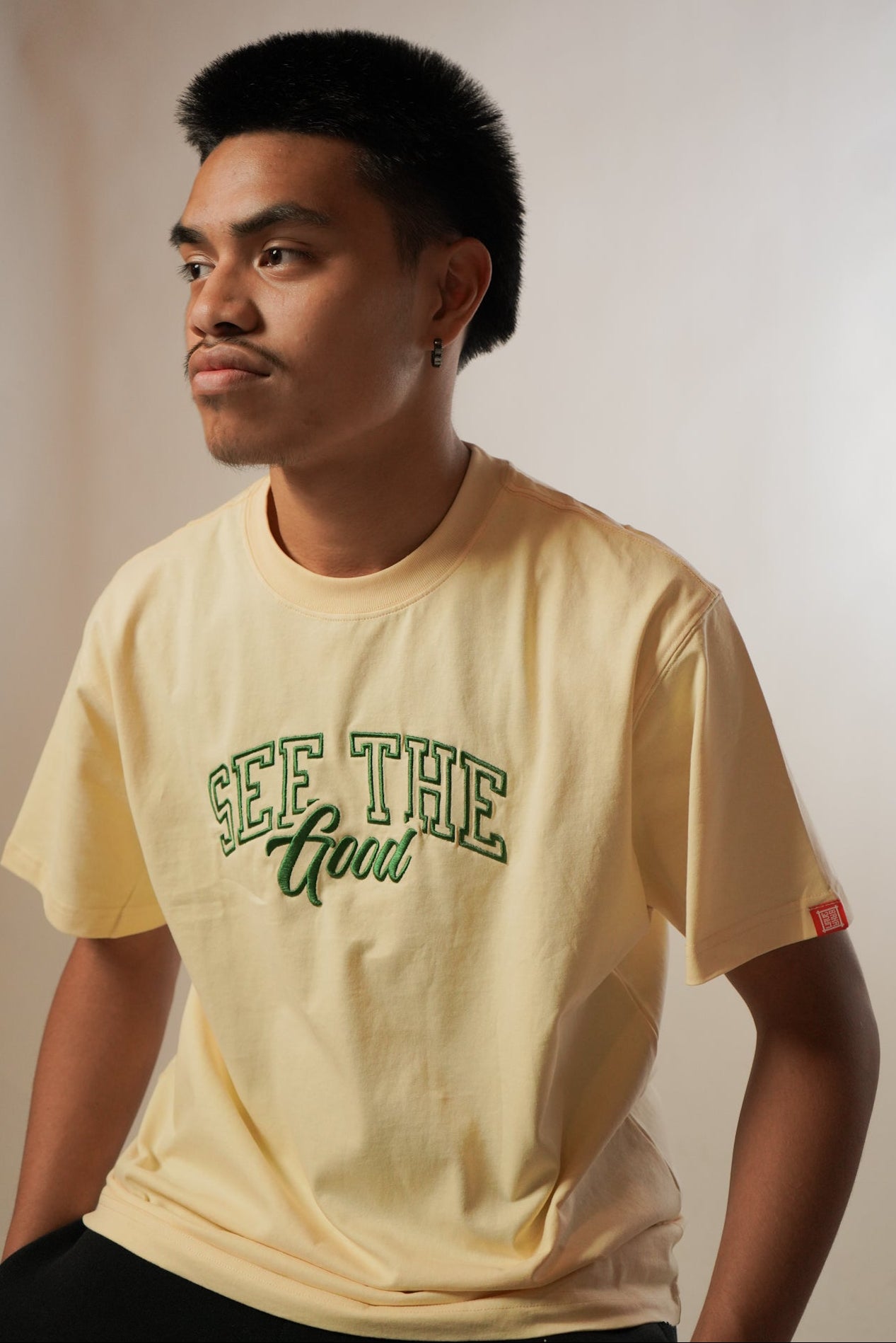 See The Good Embroidered Tee