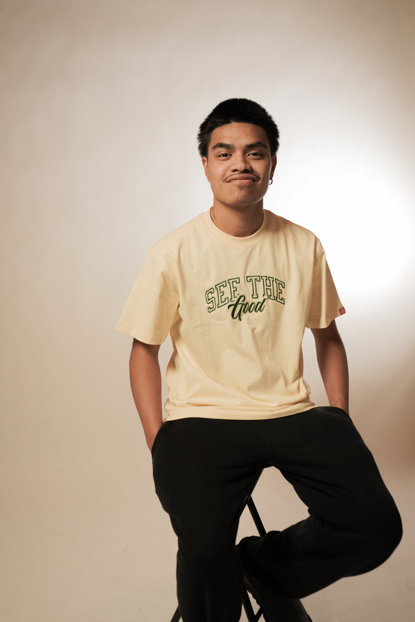 See The Good Embroidered Tee