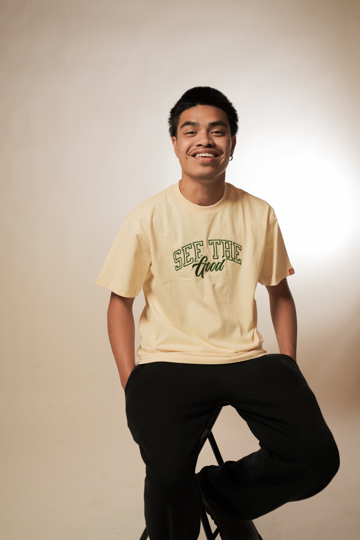 See The Good Embroidered Tee