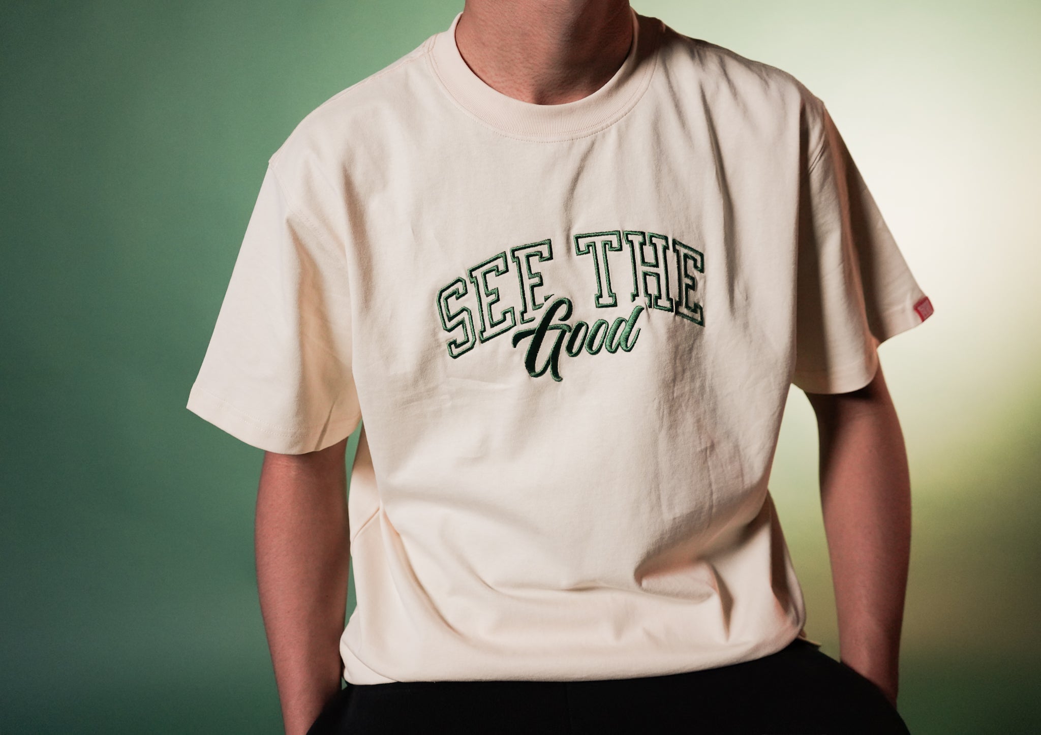 See The Good Embroidered Tee