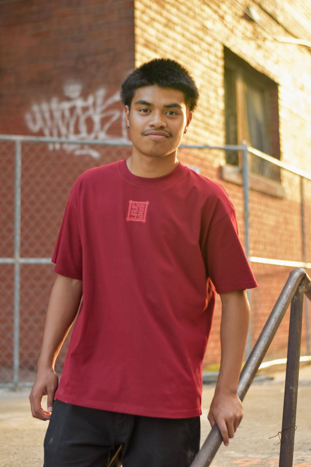 (CLEARANCE) WaveBreaker Maroon 4 Star Tee